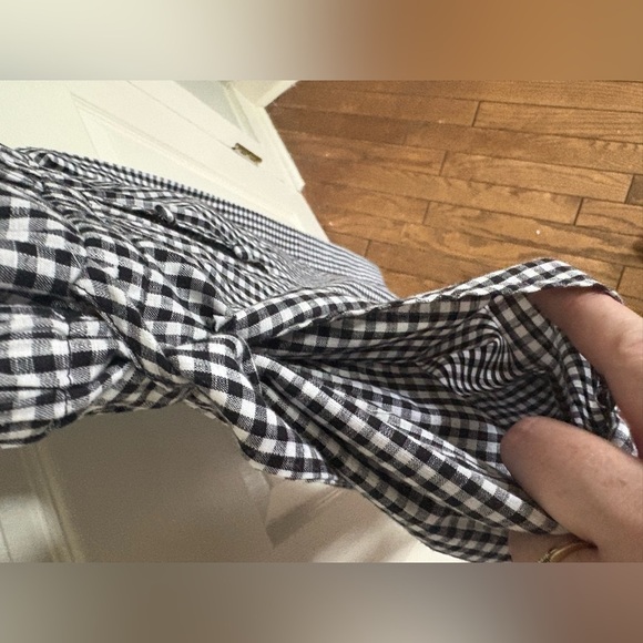 For Love & Lemons Gingham Ruffle Jumpsuit | Retro Romance One-Piece | Size Small - Picture 7 of 11